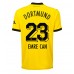 Billige Borussia Dortmund Emre Can #23 Hjemmebane Fodboldtrøjer 2023-24 Kortærmet
